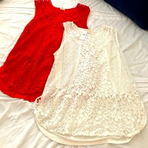 2 brand new anthropology tank tops